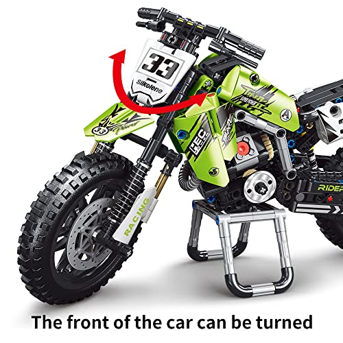Mesiondy Motorcycle Toy Building Blocks (476 Pcs) | Realistic Mechanical Superbike Model